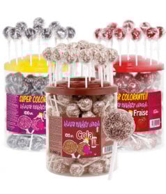 Sucette Ramzy Fizzy (lot de 18)